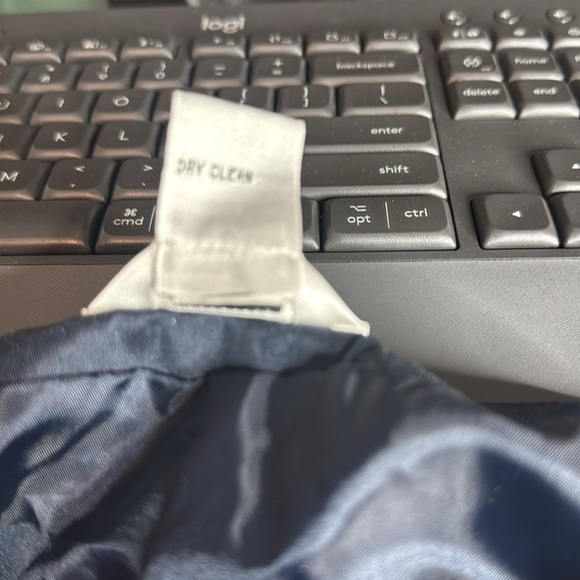 Talbots Pants Womens Cropped Straight Legs 100% Silk Embroidered Polka Dot Sz 12 - Picture 6 of 6